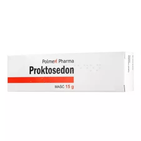 Proktosedon maść x 15 g preparaty na hemoroidy POLMEX SP. Z O.O.