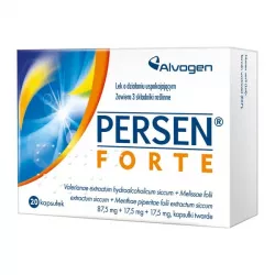 Persen Forte x 20 kapsułek Spokój i Sen ALVOGEN MALTA OPERATIONS