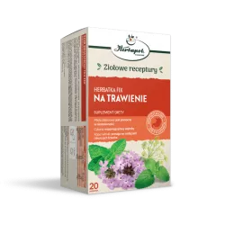 Herbatka na trawienie krakowska 2g x 20 torebek Zioła na trawienie KRAKOWSKIE ZAKŁADY ZIELARSKIE "HERBAPOL" W KRAKOWIE S.A.