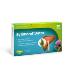 Sylimarol Detox x 30 kapsułek wątroba POZNAŃSKIE ZAKŁADY ZIELARSKIE "HERBAPOL" S.A.