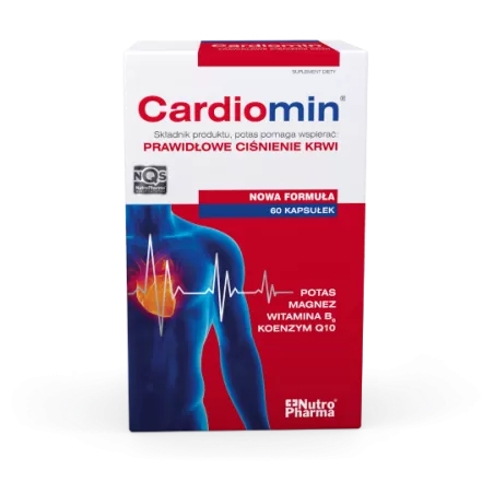 Cardiomin B6 x 60 tabletek rzadka sprzedaż NUTROPHARMA SP. Z O.O. Cardiomin B6 x 60 tabletek rzadka sprzedaż NUTROPHARMA SP. Z O.O.