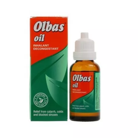 Olbas Oil płyn do inhalacji parowej x 28 ml leki na katar LANESHEALTH (IRELAND) LTD.