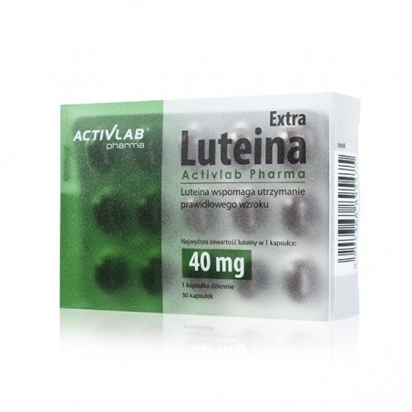 Luteina Extra Activlab Pharma x 30 kapsułek Dla ciała REGIS Luteina Extra Activlab Pharma x 30 kapsułek Dla ciała REGIS