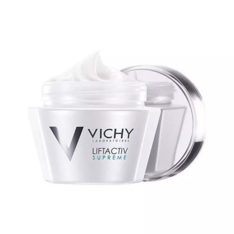 L'OREAL POLSKA Vichy Liftactiv Supreme krem przeciwzmarszczkowy na dzień do skóry normalnej i mieszanej x 50 ml — Składniki i ocena