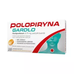 Polopiryna Gardło x 16 pastylek gardło ZAKŁADY FARMACEUTYCZNE POLPHARMA S.A.