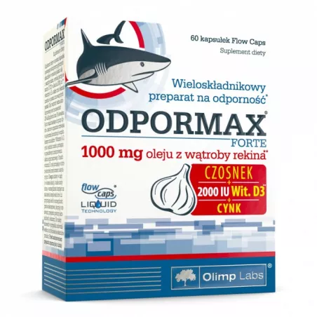 Olimp Odpormax Forte x 60 kapsułek trany i oleje OLIMP LABORATORIES