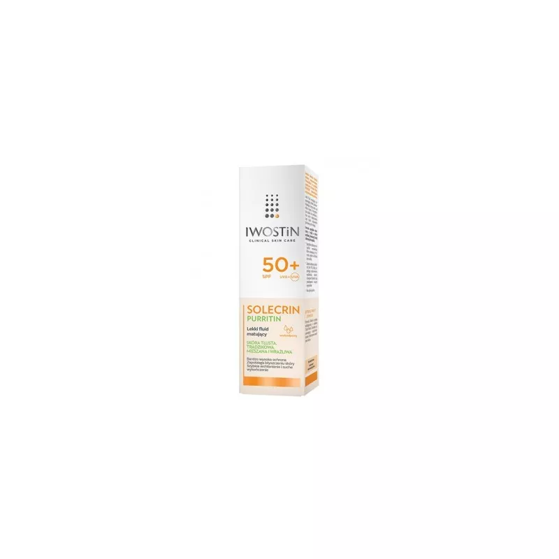 SANOFI AVENTIS SP. Z O.O. Iwostin Solecrin fluid lekki SPF 50+ x 40ml — Składniki i ocena
