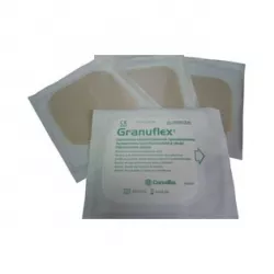 Granuflex hydrokoloidowy opatrunek 15x15cmx 1 sztuka Opatrunki i art. higieniczne CONVATEC POLSKA SP. Z O.O.