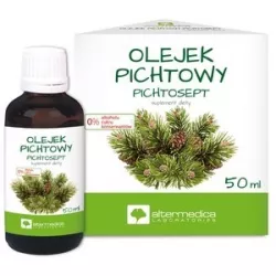 Olejek pichtowy alter medica x 50 ml naturalne preparaty na odporność ALTER MEDICA JAN SZUPINA