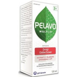 Pelavo Multi 3+ syrop x 120 ml ( data ważności 31.07.2025 ) odporność dziecka USP ZDROWIE SP. Z O.O