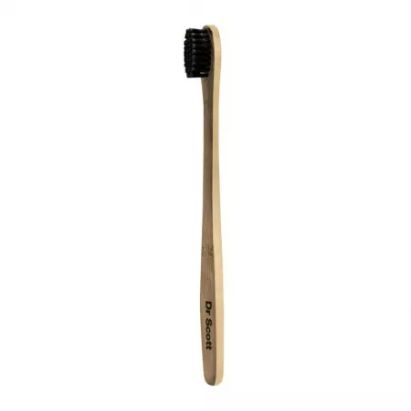 Dr scott bambus szczoteczka z węglowym włosiem x 1 sztuka szczoteczki nici i pasty do zębów HYDREX DIAGNOSTICS SP. Z O.O.SP.K.