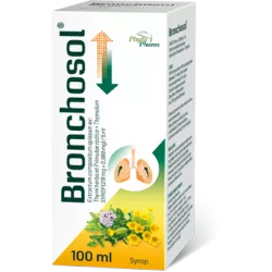 Bronchosol syrop x 100 ml leki na kaszel PHYTOPHARM KLĘKA S.A.