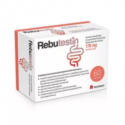 Rebutestin kapsułki 170 mg x 60 kapsułek niestrawność RECORDATI POLSKA SP. Z O.O.