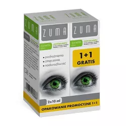 Zuma Świetlik Plus krople do oczu 10 ml +10 ml krople do oczu SUPROBION SP. Z O.O. SP.K.
