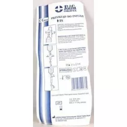 Przyrząd do przetaczania płynów infuzyjnych typ IS (kroplówka) x 1 sztuka Inne ZAKŁADY FARMACEUTYCZNE POLFA-ŁÓDŹ S.A.