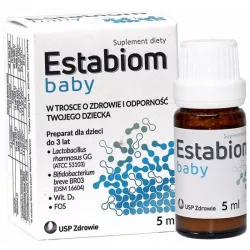Estabiom Baby krople x 5 ml odporność dziecka USP ZDROWIE SP. Z O.O