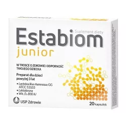 Estabiom Junior kapsułki x 20 kapsułek odporność dziecka USP ZDROWIE SP. Z O.O