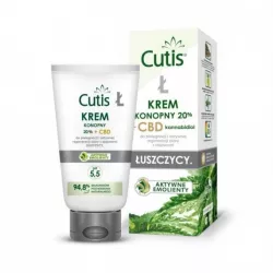 Cutis Ł Łuszczyca krem konopny 20%+CBD x 120ml produkt CBD DERMAPROFIL SP. Z O.O.