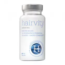 Hairvity x 60 kapsułek Skóra Włosy i paznokcie GARDENPHARM SP. Z O.O.