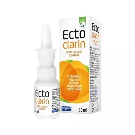 Ectoclarin spray do nosa x 20 ml leki na katar SOLINEA SP. Z O.O. SP.K.