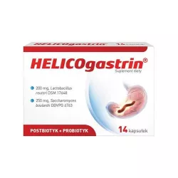 HELICOgastrin x 14 kapsułek preparaty na jelito drażliwe LABORATORIA POLFA ŁÓDŹ SP. Z O.O.