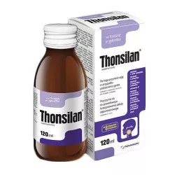Thonsilan syrop 120 ml leki na ból gardła i chrypkę NOVASCON PHARMACEUTICALS SP. Z O.O.