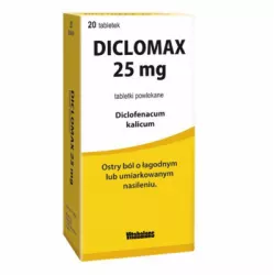 Diclomax 0,025 g x 20 tabletek tabletki przeciwbólowe VITABALANS