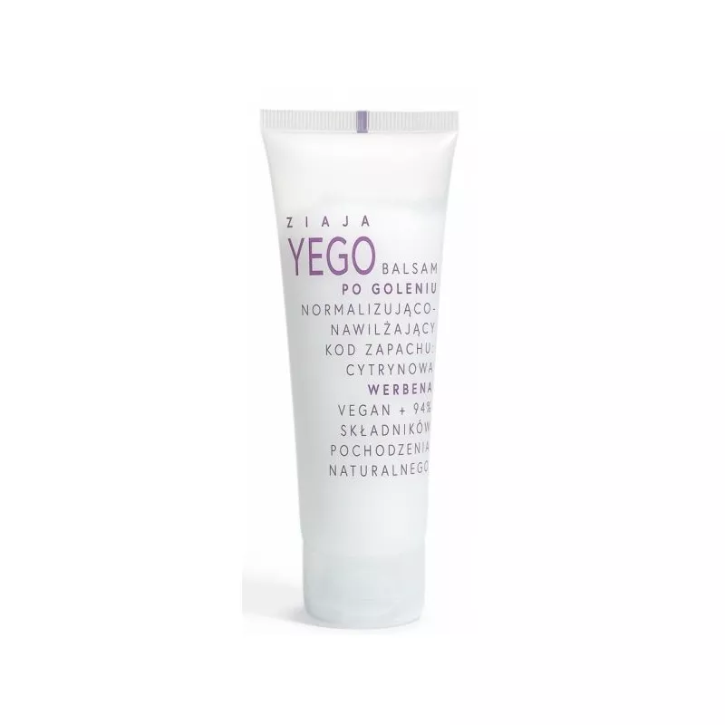ZIAJA LTD. Z.P.L. SP. Z O.O. Ziaja Yego Balsam po goleniu werbena  80 ml — Składniki i ocena