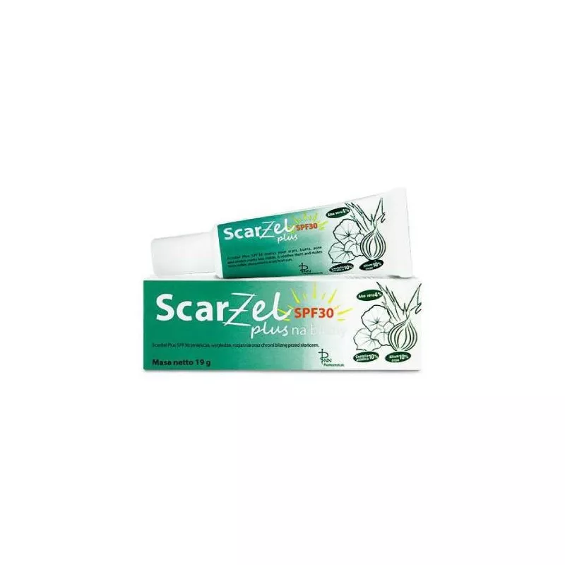PNN PHARMACEUTICALS SP. Z O.O. SP.K. ScarŻel Plus SPF 30 Kremo-żel na blizny 19g — Składniki i ocena