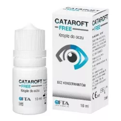 Cataroft Free krople do oczu x 10 ml Zdrowie VERCO