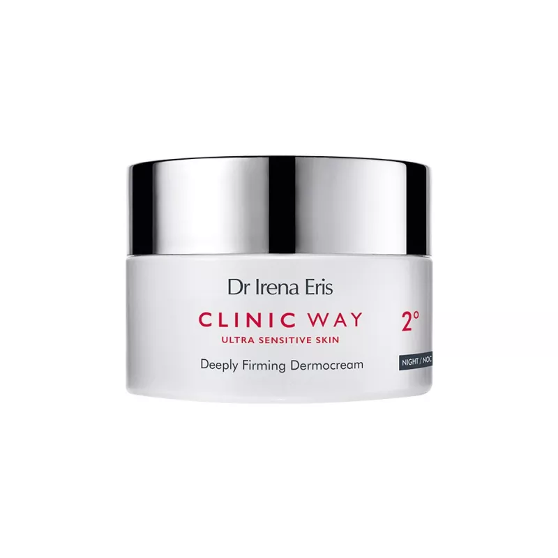LAB.KOSM.DR IRENA ERIS SP. Z O.O. Dr Irena Eris Clinic Way 2 Krem przeciwzmarszczkowy  40+ na noc 50ml — Składniki i ocena