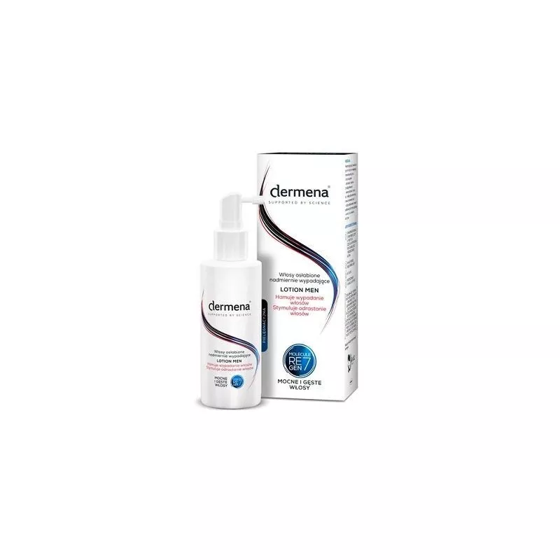 PHARMENA S.A. Dermena men lotion zapobiega wypadaniu włosów x 150 ml — Inhaltsstoffe i ocena