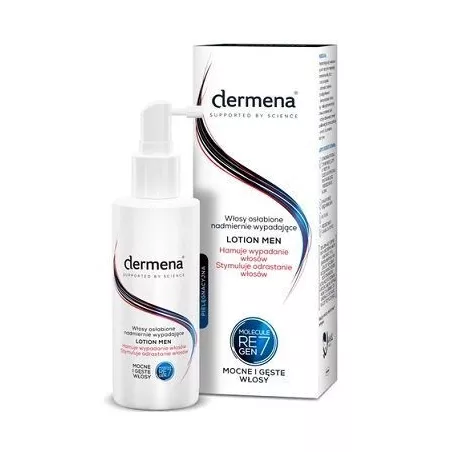 Dermena men lotion zapobiega wypadaniu włosów x 150 ml wypadanie włosów PHARMENA S.A.