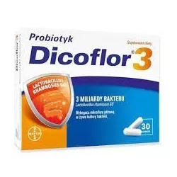 Dicoflor 3 dla dzieci x 12 torebek probiotyki na trawienie BAYER SP. Z O.O.