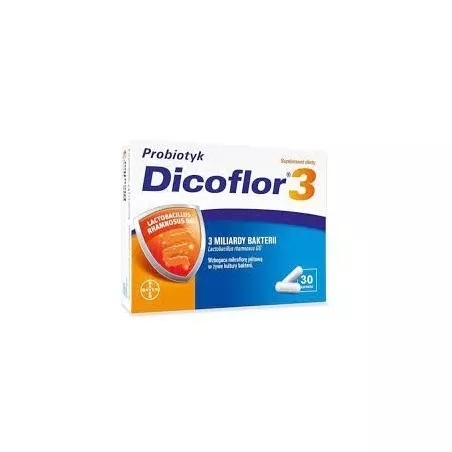 Dicoflor 3 dla dzieci x 12 torebek probiotyki na trawienie BAYER SP. Z O.O.