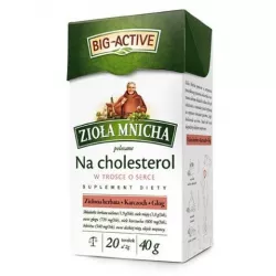 Zioła Mnicha na cholesterol x 20 saszetek Zioła na cholesterol HERBAPOL-LUBLIN S.A.