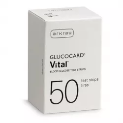 Glucocard Vital - test paskowy_50 pasków paski testowe do glukometrów KYOTO DAIICHI
