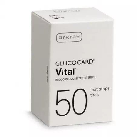 Glucocard Vital - test paskowy_50 pasków paski testowe do glukometrów KYOTO DAIICHI