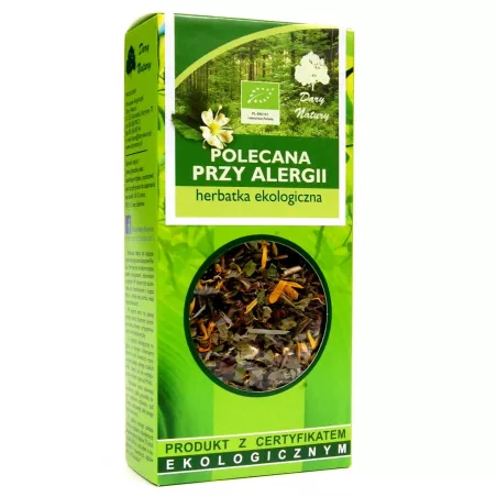 DARY NATURY Herbatka przy alergii x 50 g Pokrzywa Dary Natury