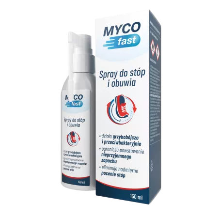 MYCOfast Spray do stóp i obuwia x 150 ml do stóp ADEX COSMETICS & PHARMA