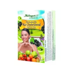 Herbatka fix Na Cholesterol 2g x 20 torebek leki i suplementy na cholesterol KRAKOWSKIE ZAKŁADY ZIELARSKIE "HERBAPOL" W KRAKO...