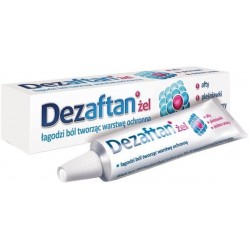 Dezaftan med żel x 8 g żele kremy spraye AFLOFARM FARMACJA POLSKA SP. Z O.O.