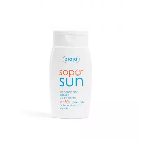 Ziaja Sopot Sun SPF50 Emulsja do opalania 125 ml preparaty z filtrem UV