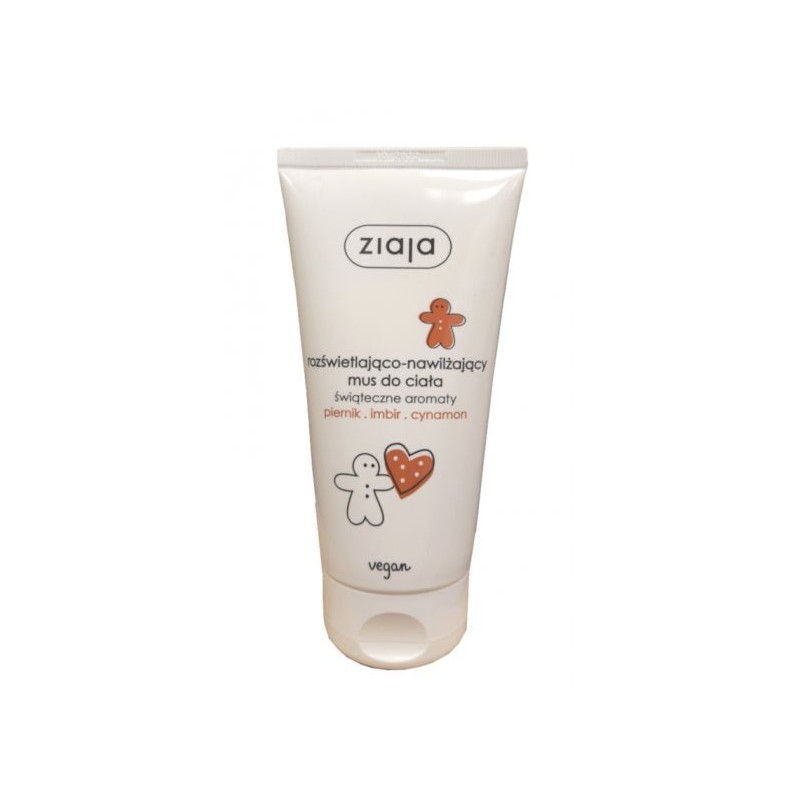 ZIAJA LTD. Z.P.L. SP. Z O.O. Ziaja Rozświetlająco-Nawilżający mus do ciała x 160 ml — Inhaltsstoffe i ocena