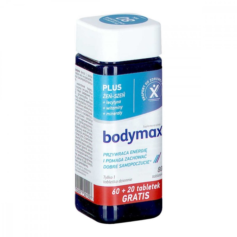Bodymax Plus tabletki x 80 tabletek | Apteka Na 83