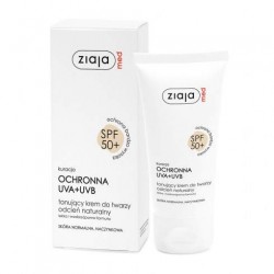 ZIAJA med SPF 50+ krem tonujący x 50 ml do twarzy ZIAJA LTD. Z.P.L. SP. Z O.O.