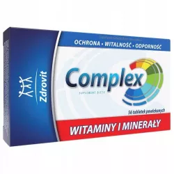 Zdrovit complex witamin i minerałów x 56 tabletek Sprawny umysł N.P.ZDROVIT SP Z O.O.