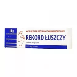 Maść na odciski rekord łuszczy x 15 g odciski ZAKŁAD FARMACEUTYCZNY AMARA SP. Z O.O.