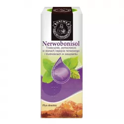 Nerwobonisol płyn doustny x 40 g Spokój i Sen LABORATORIUM MEDYCYNY NATURALNEJ BONIMED