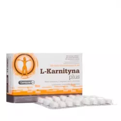Olimp L-Karnityna Plus, tabletki do ssania x 80 sztuk detox i odchudzanie OLIMP LABORATORIES